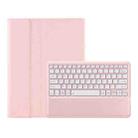 For Honor MagicPad 13 AH16 TPU Ultra-thin Detachable Bluetooth Keyboard Tablet Leather Case(Pink) - 1