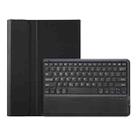 For Honor MagicPad 13 AH16 TPU Ultra-thin Detachable Bluetooth Keyboard Tablet Leather Case(Black) - 1