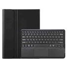 For Honor MagicPad 13 AH16-A TPU Ultra-thin Detachable Bluetooth Keyboard Tablet Leather Case with Touchpad(Black) - 1