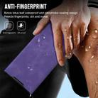 For Samsung Galaxy S21 Ultra 5G Magnetic Napa Texture Leather Phone Case with Holder(Purple) - 4
