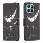 For Honor X6a Colored Drawing Pattern Leather Phone Case(Smirk) - 1