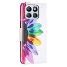 For Honor X8b Colored Drawing Pattern Leather Phone Case(Sun Flower) - 3