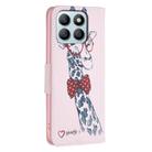 For Honor X8b Colored Drawing Pattern Leather Phone Case(Deer) - 3