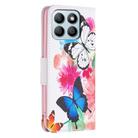 For Honor X8b Colored Drawing Pattern Leather Phone Case(Butterflies) - 3