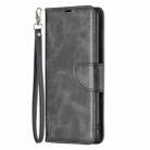 For Honor X6b Lambskin Texture Pure Color Flip Leather Phone Case(Black) - 3