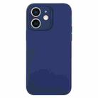 For iPhone 11 Pure Color Liquid Silicone Fine Pore Phone Case(Royal Blue) - 1