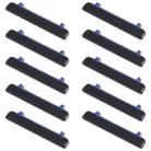 For Samsung Galaxy Z Fold2 5G SM-F916B 10pcs Volume Control Button(Black) - 1