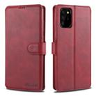 For Samsung Galaxy Note 20 AZNS Calf Texture Horizontal Flip Leather Case with Holder & Card Slots & Wallet & Photo Frame(Red) - 1