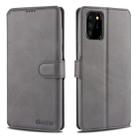 For Samsung Galaxy Note20 Ultra AZNS Calf Texture Horizontal Flip Leather Case with Holder & Card Slots & Wallet & Photo Frame(Grey) - 1