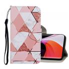 For Xiaomi Mi 10 5G Colored Drawing Pattern Horizontal Flip Leather Case with Holder & Card Slots & Wallet(Marble) - 1