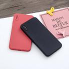 For iPhone XR Magic Cube Frosted Silicone Shockproof Full Coverage Protective Case(Red) - 4