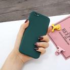 For iPhone 7 & 8 Magic Cube Frosted Silicone Shockproof Full Coverage Protective Case(Deep Green) - 1