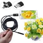 AN99 2 in 1 IP67 Waterproof Micro USB + USB HD Endoscope Snake Tube Inspection Camera for Parts of OTG Function Android Mobile Phone, with 6 LEDs, Lens Diameter:7mm(Length: 2m) - 1