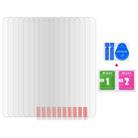 For itel A58 Lite 10pcs 0.26mm 9H 2.5D Tempered Glass Film - 2