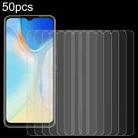 For Itel A70 50pcs 0.26mm 9H 2.5D Tempered Glass Film - 1