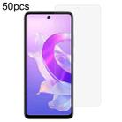 For itel P55+ 50pcs 0.26mm 9H 2.5D Tempered Glass Film - 1