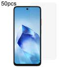 For itel Power 70 50pcs 0.26mm 9H 2.5D Tempered Glass Film - 1