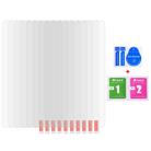 For itel Vision 5 50pcs 0.26mm 9H 2.5D Tempered Glass Film - 2