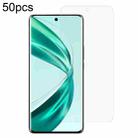 For Honor X50 Pro 50pcs 0.26mm 9H 2.5D Tempered Glass Film - 1