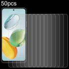 For Honor Play 60 Plus 50pcs 0.26mm 9H 2.5D Tempered Glass Film - 1