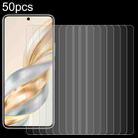 For Honor X60 / X9c Smart 50pcs 0.26mm 9H 2.5D Tempered Glass Film - 1