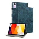 For Xiaomi Redmi Pad SE 11 inch Tiger Pattern Flip Leather Tablet Case(Dark Blue) - 1