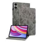 For Xiaomi Redmi Pad Pro 12.1 Tiger Pattern Flip Leather Tablet Case(Grey) - 1