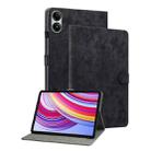 For Xiaomi Redmi Pad Pro 12.1 Tiger Pattern Flip Leather Tablet Case(Black) - 1