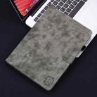 For Xiaomi Redmi Pad SE 8.7 Tiger Pattern Flip Leather Tablet Case(Grey) - 2