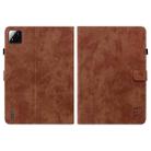 For Xiaomi Pad 7 / Pad 7 Pro Tiger Pattern Flip Leather Tablet Case(Brown) - 3