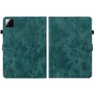 For Xiaomi Pad 7 / Pad 7 Pro Tiger Pattern Flip Leather Tablet Case(Dark Green) - 3