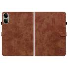 For Redmi Pad 2 / Redmi Pad SE 11 2025 Tiger Pattern Flip Leather Tablet Case(Brown) - 3