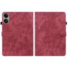 For Redmi Pad 2 / Redmi Pad SE 11 2025 Tiger Pattern Flip Leather Tablet Case(Red) - 3