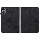 For Redmi Pad 2 / Redmi Pad SE 11 2025 Tiger Pattern Flip Leather Tablet Case(Black) - 3
