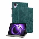 For Xiaomi Redmi K Pad 8.8 inch Tiger Pattern Flip Leather Tablet Case(Dark Green) - 1