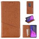 For Motorola Moto One Pro MUXMA MX109 Horizontal Flip Leather Case with Holder & Card Slot & Wallet Function(Brown) - 1