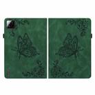 For Xiaomi Pad 7 / Pad 7 Pro Butterfly Flower Embossed Leather Tablet Case(Green) - 3