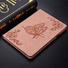 For Xiaomi Pad 7 / Pad 7 Pro Butterfly Flower Embossed Leather Tablet Case(Rose Gold) - 2