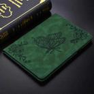 For Redmi Pad 2 / Redmi Pad SE 11 2025 Butterfly Flower Embossed Leather Tablet Case(Green) - 2