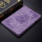 For Redmi Pad 2 / Redmi Pad SE 11 2025 Butterfly Flower Embossed Leather Tablet Case(Purple) - 2