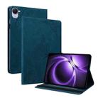 For Xiaomi Redmi K Pad 8.8 inch Butterfly Flower Embossed Leather Tablet Case(Blue) - 1