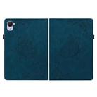 For Xiaomi Redmi K Pad 8.8 inch Butterfly Flower Embossed Leather Tablet Case(Blue) - 3
