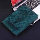For Xiaomi Pad 7 / Pad 7 Pro Butterfly Rose Embossed Leather Tablet Case(Dark Blue) - 2
