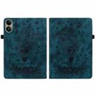 For Redmi Pad 2 / Redmi Pad SE 11 2025 Butterfly Rose Embossed Leather Tablet Case(Dark Blue) - 3