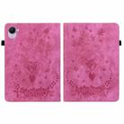 For Xiaomi Redmi K Pad 8.8 inch Butterfly Rose Embossed Leather Tablet Case(Rose Red) - 2