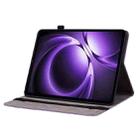 For Xiaomi Redmi K Pad 8.8 inch Butterfly Rose Embossed Leather Tablet Case(Purple) - 3