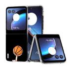 For Motorola Razr 40 Ultra ABEEL PC Paintings Pattern Phone Case(Basketball) - 1