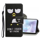 For Xiaomi Mi Note 10 Pro Colored Drawing Pattern Horizontal Flip Leather Case with Holder & Card Slots & Wallet(Penguin) - 1