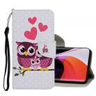 For Xiaomi Mi 10 5G Colored Drawing Pattern Horizontal Flip Leather Case with Holder & Card Slots & Wallet(Cat Family) - 1