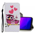 For Xiaomi Mi 10 Lite 5G Colored Drawing Pattern Horizontal Flip Leather Case with Holder & Card Slots & Wallet(Cat Family) - 1